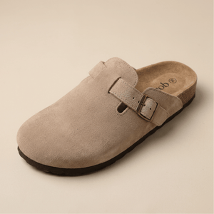 Clogs de Camurça Genuina da Qonforto